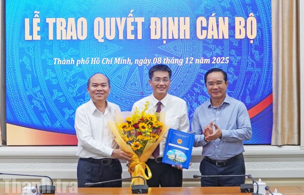 Ông Phạm Văn Nghì giữ chức Chánh Thanh tra TP Hồ Chí Minh